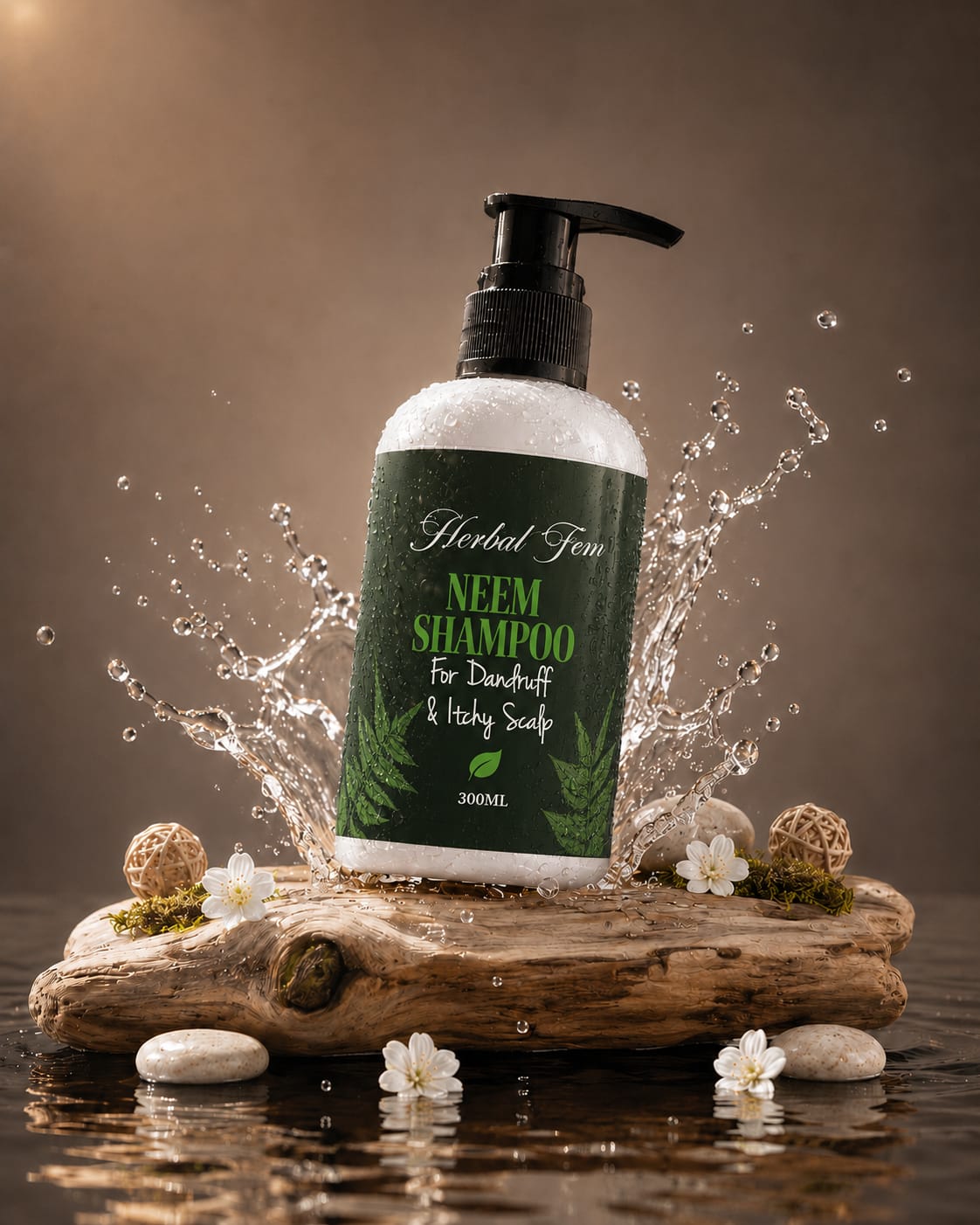 Herbal FEM Neem & ALOE VERA SHAMPOO