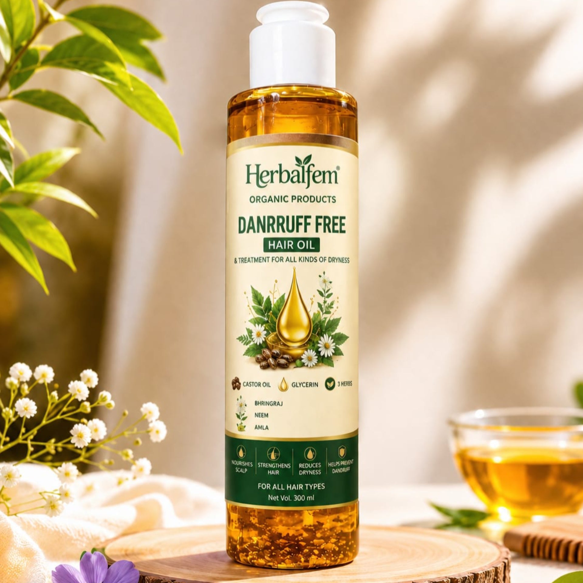DANDRUFF FREE HAIR OIL