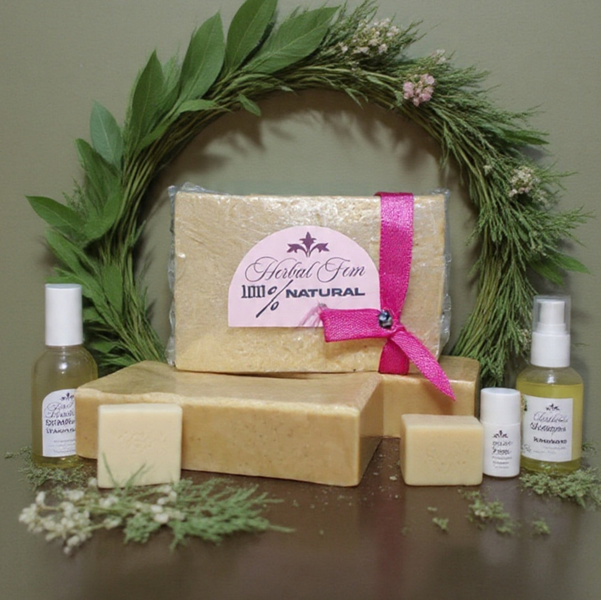 Papaya herbal soap