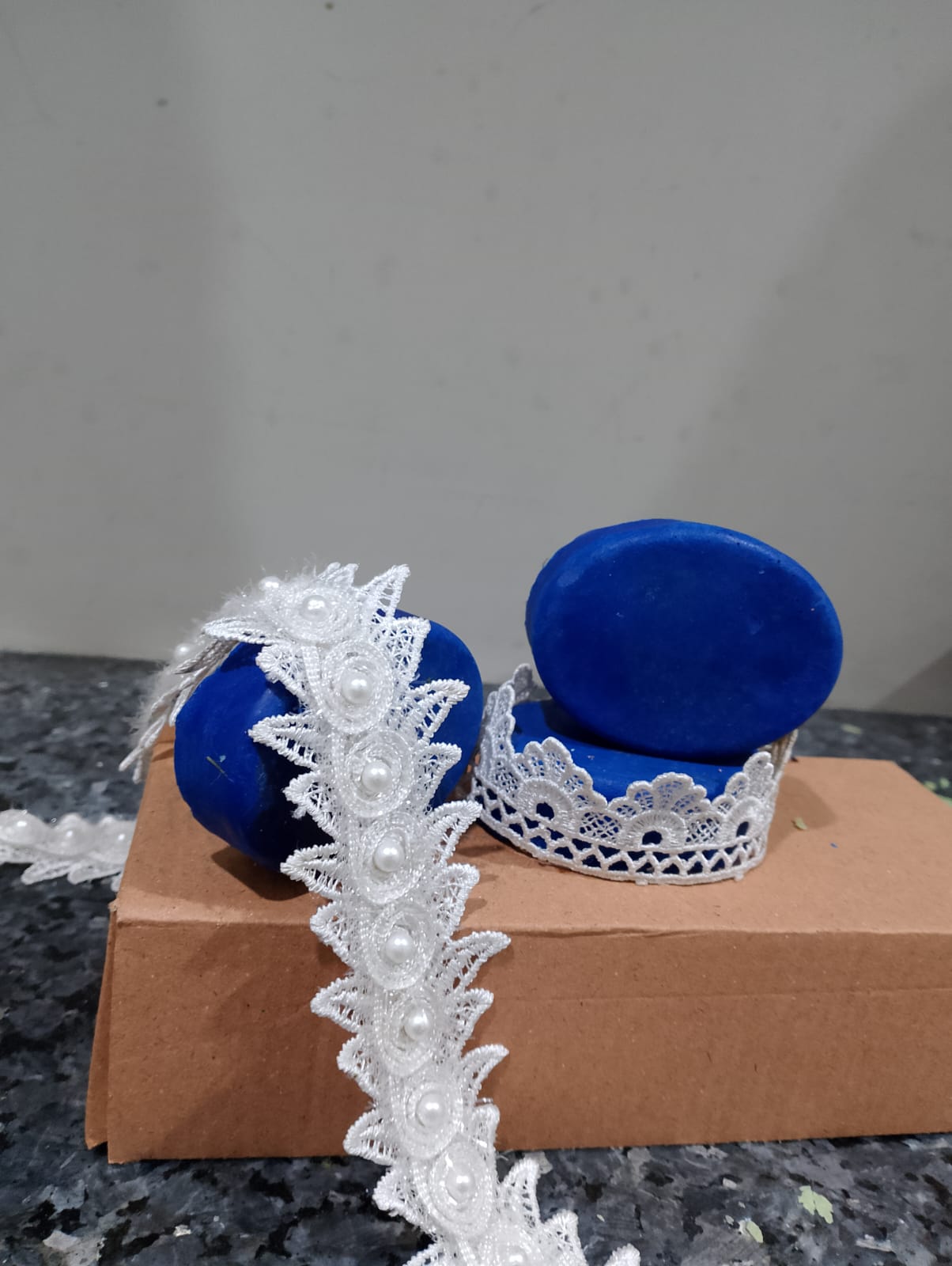 Moroccan blue soap