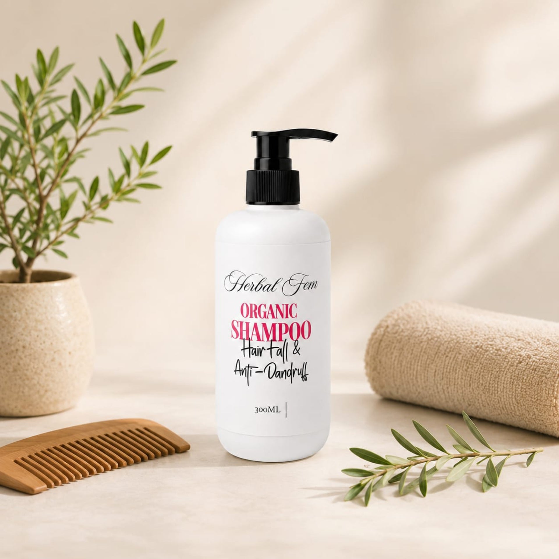 Herbal Fem organic shampoo